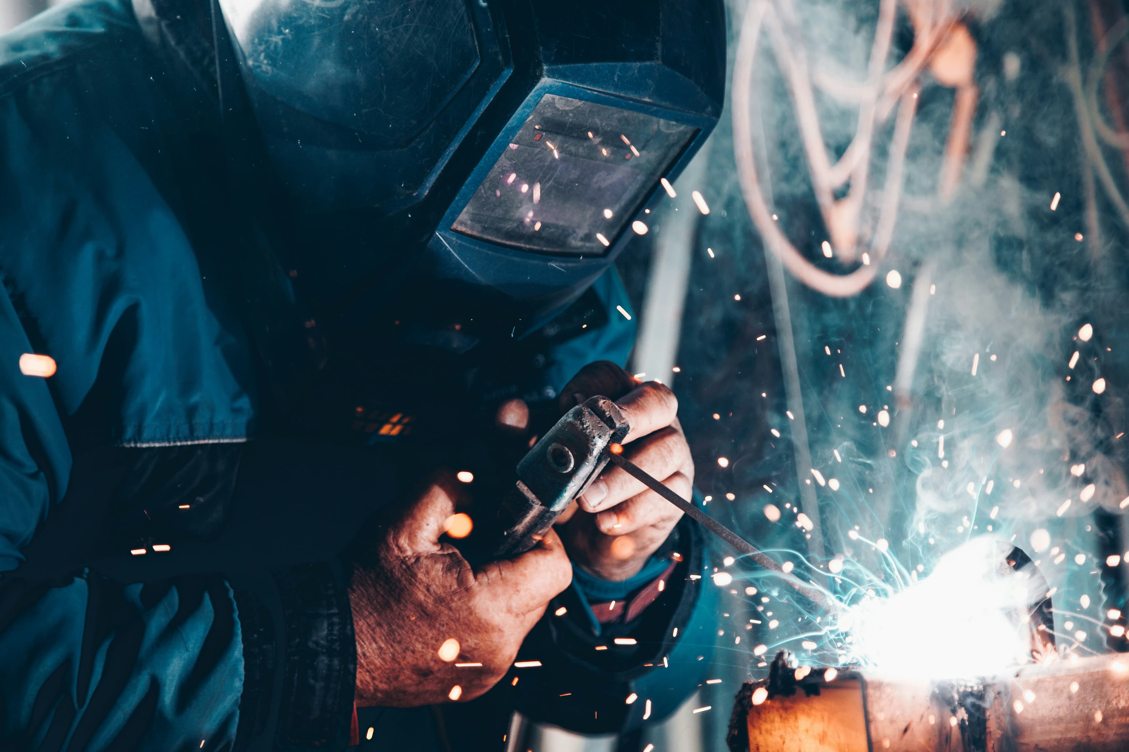 Business professional reviewing equipment financing options with 24-hour approval